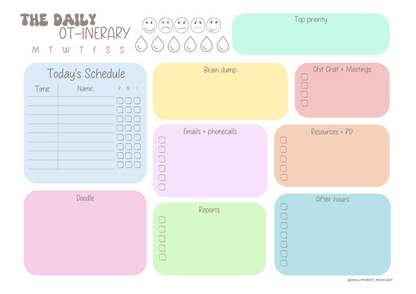 The Daily OT-inerary (Physical)